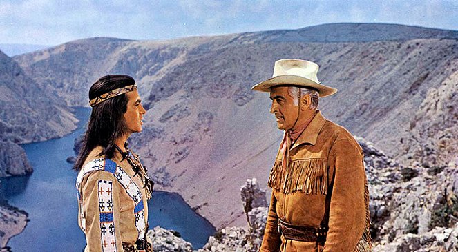 Justiciero de Kansas - De la película - Pierre Brice, Stewart Granger