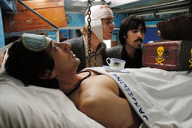 Pociąg do Darjeeling - Z filmu - Adrien Brody, Owen Wilson, Jason Schwartzman