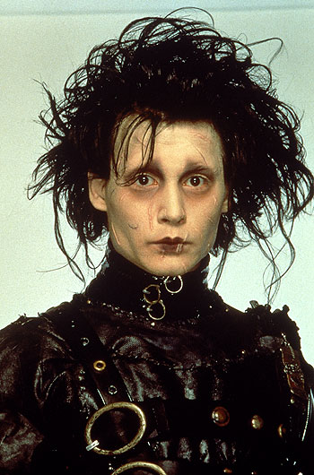 Edward mit den Scherenhänden - Werbefoto - Johnny Depp