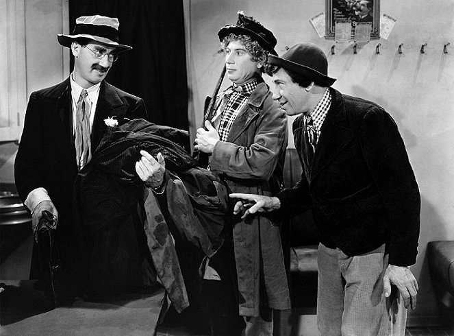 Botrány a cirkuszban - Filmfotók - Groucho Marx, Harpo Marx, Chico Marx