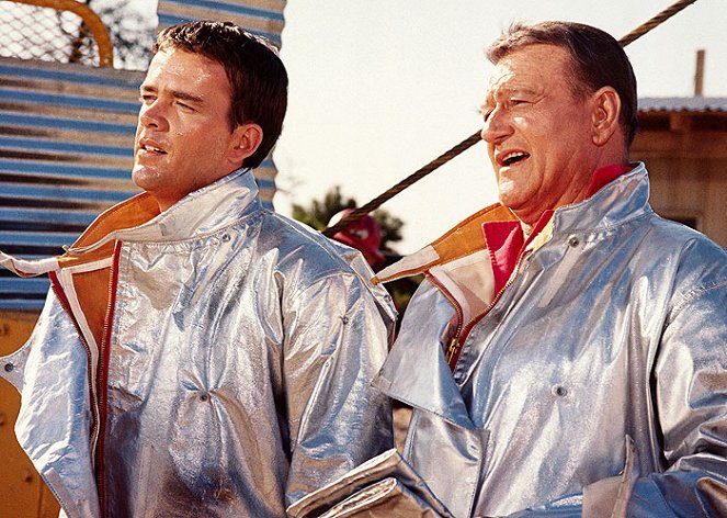 Die Unerschrockenen - Filmfotos - Jim Hutton, John Wayne