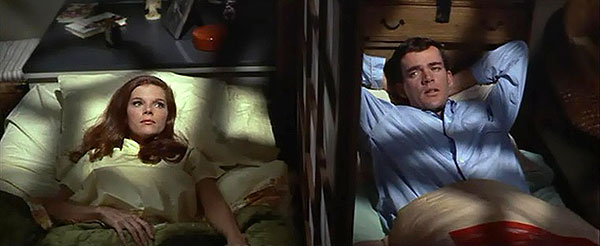 Apartamento para tres - De la película - Samantha Eggar, Jim Hutton