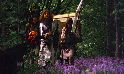 Monty Python and the Holy Grail - Van film
