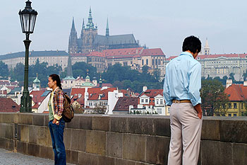 Lovers in Prague - Photos