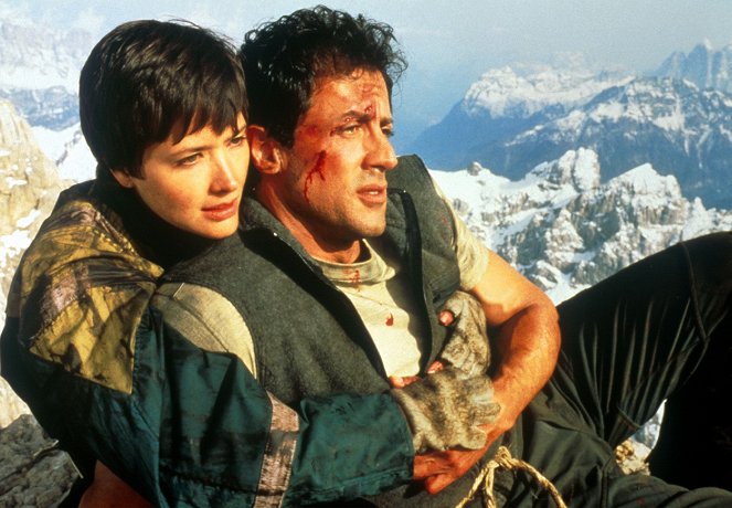 Cliffhanger - Függő játszma - Filmfotók - Janine Turner, Sylvester Stallone