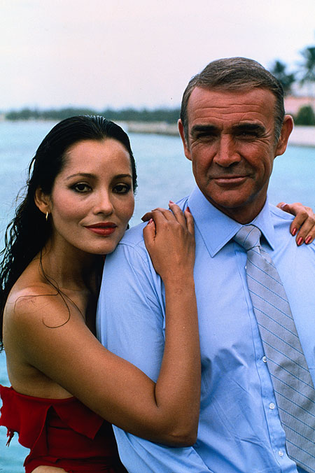 Nikdy neříkej nikdy - Z filmu - Barbara Carrera, Sean Connery