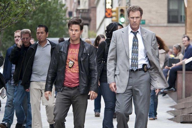Policja zastępcza - Z filmu - Mark Wahlberg, Will Ferrell