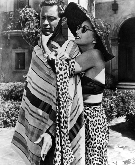 Alkony sugárút - Filmfotók - William Holden, Gloria Swanson