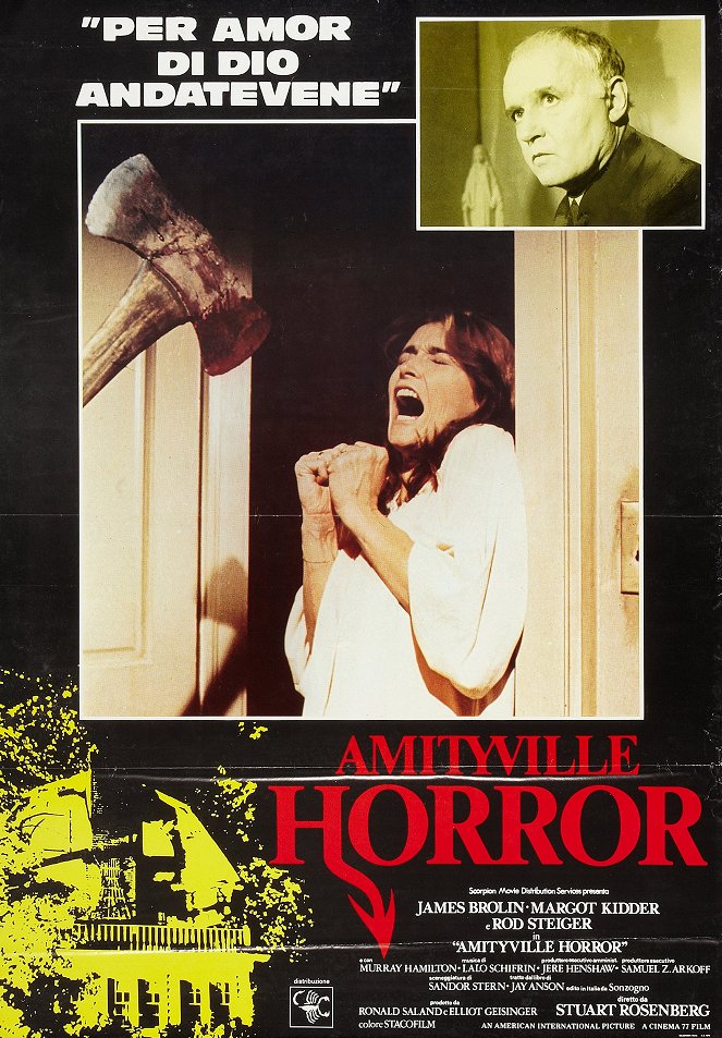 The Amityville Horror - Lobby Cards - Margot Kidder, Rod Steiger