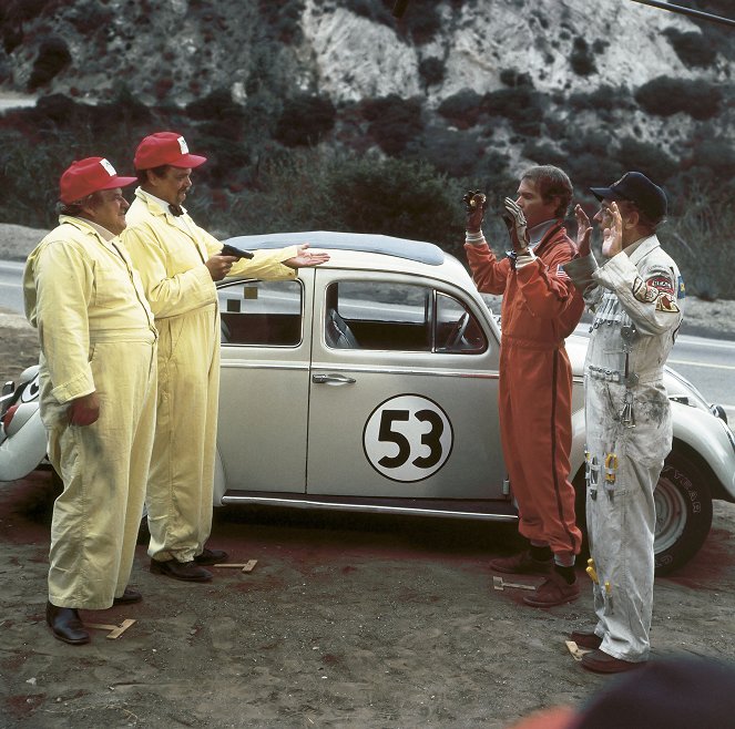 Herbie jede rallye - Z filmu - Roy Kinnear, Bernard Fox, Dean Jones, Don Knotts