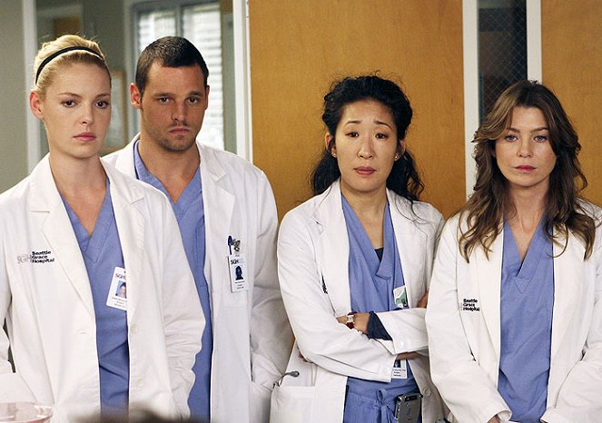 Grey's Anatomy - Die jungen Ärzte - Filmfotos - Katherine Heigl, Justin Chambers, Sandra Oh, Ellen Pompeo