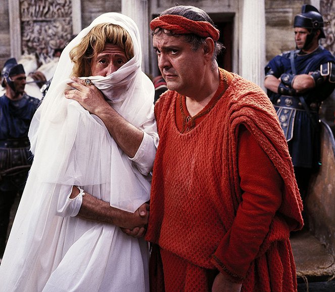 Toll trieben es die alten Römer - Filmfotos - Jack Gilford, Zero Mostel