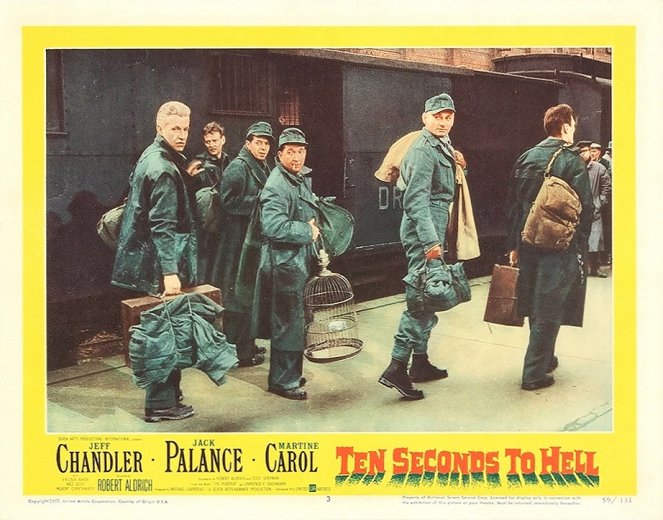Ten Seconds to Hell - Lobby Cards