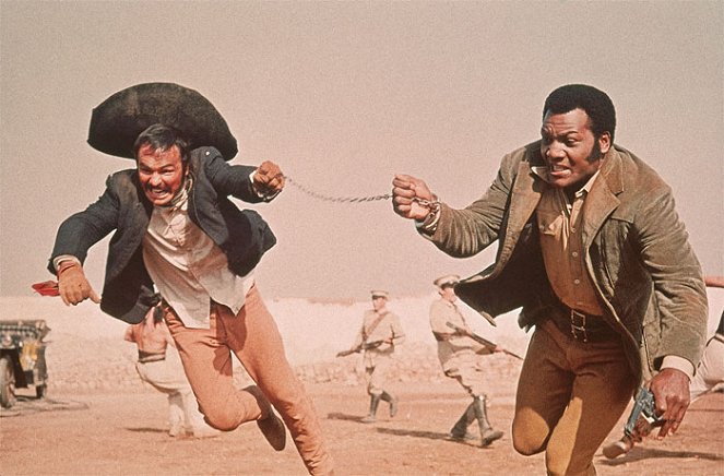 De 100 geweren - Van film - Burt Reynolds, Jim Brown