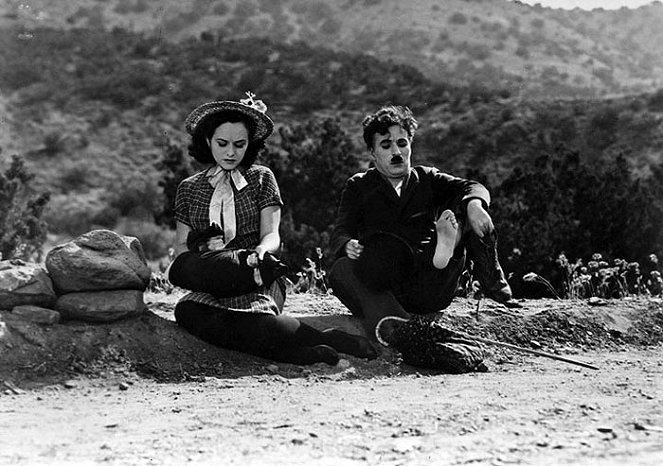 Modern Times - Van film - Paulette Goddard, Charlie Chaplin