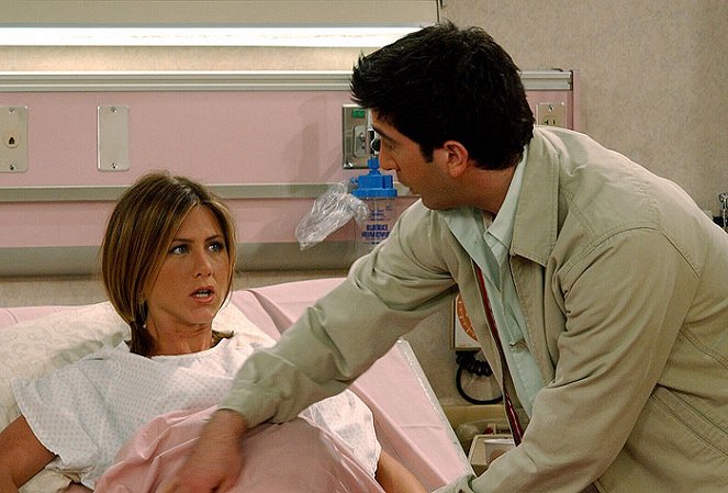 Friends - Aquele em que Rachel tem o Bebê Parte II - Do filme - Jennifer Aniston, David Schwimmer