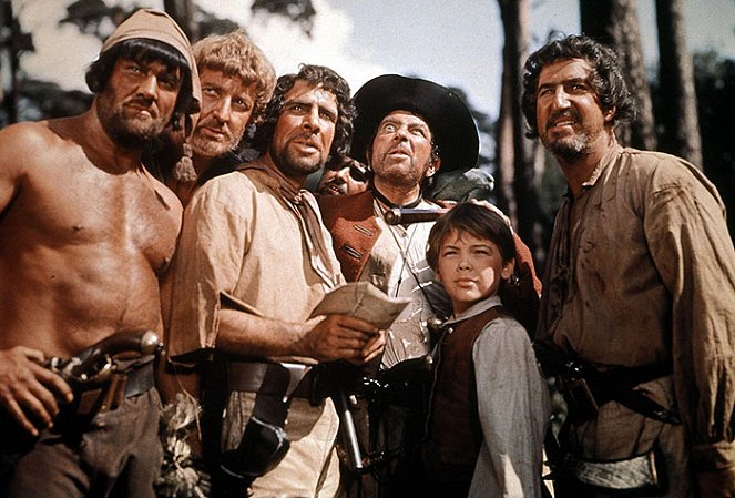 Treasure Island - Van film - Robert Newton, Bobby Driscoll, Ralph Truman