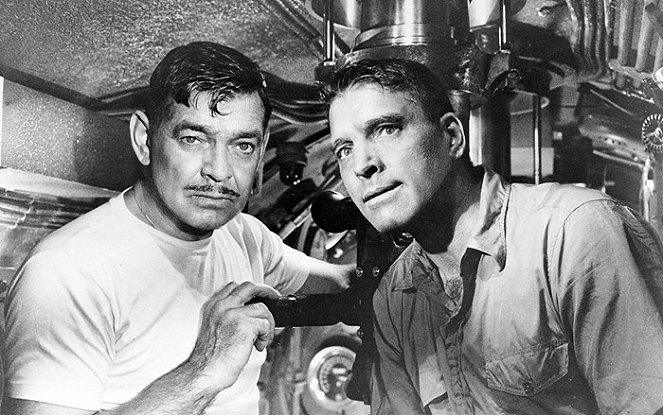 Pluj tiše, pluj hluboko - Z filmu - Clark Gable, Burt Lancaster