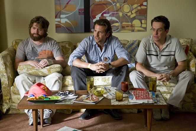 The Hangover - Van film - Zach Galifianakis, Bradley Cooper, Ed Helms
