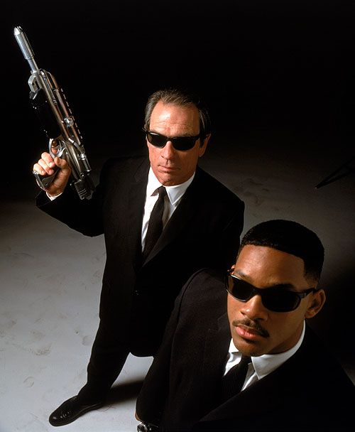 Men in Black - Sötét zsaruk - Promóció fotók - Tommy Lee Jones, Will Smith