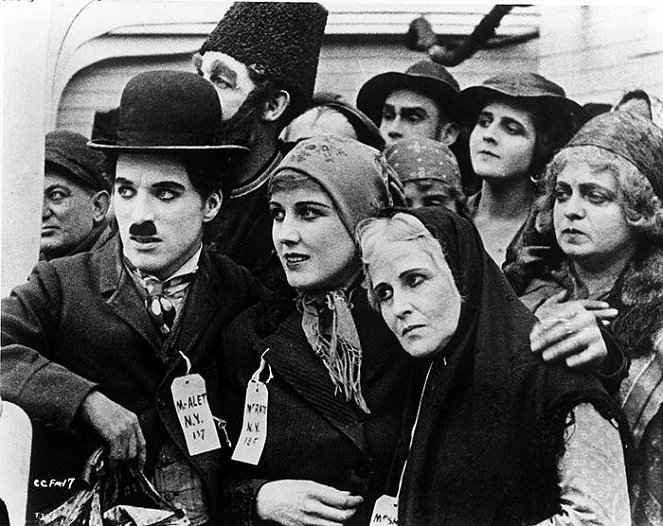 The Immigrant - Z filmu - Charlie Chaplin, Edna Purviance