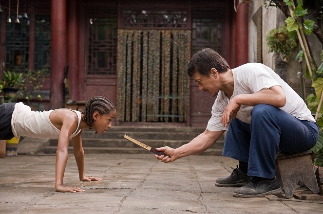 A karate kölyök - Filmfotók - Jaden Smith, Jackie Chan