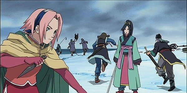 Naruto la película - ¡Batalla ninja en la tierra de la nieve! - De la película