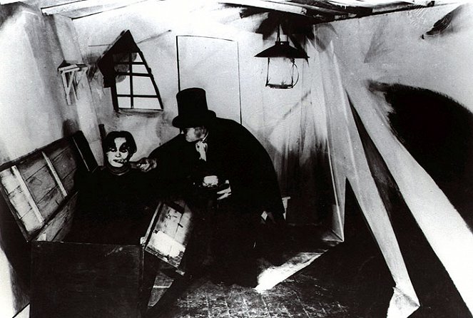Gabinet doktora Caligari - Z filmu - Conrad Veidt, Werner Krauss