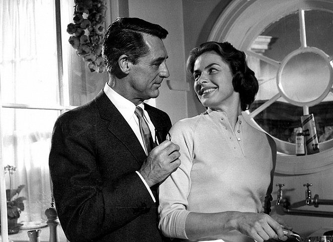 Indiskrétní příběh - Z filmu - Cary Grant, Ingrid Bergman