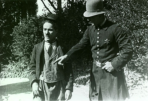 Chaplin kapesním zlodějem - Z filmu - Charlie Chaplin