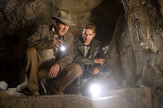Indiana Jones i Królestwo Kryształowej Czaszki - Z filmu - Harrison Ford, Shia LaBeouf