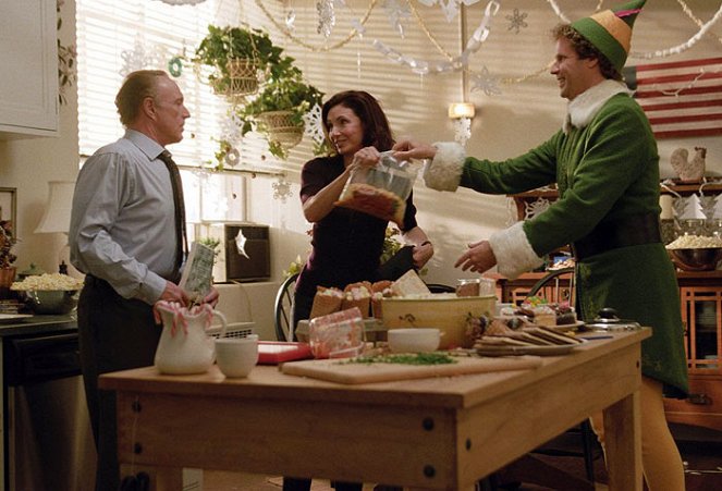 Vianočný škriatok - Z filmu - James Caan, Mary Steenburgen, Will Ferrell