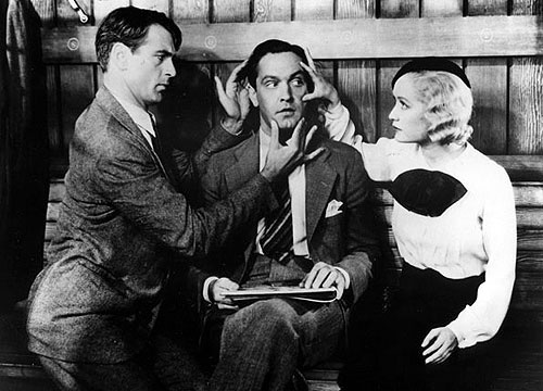 Láska mezi umělci - Z filmu - Gary Cooper, Fredric March, Miriam Hopkins