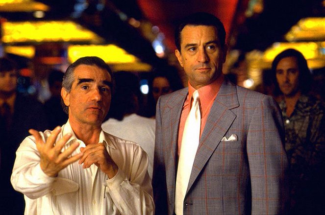Kasíno - Z nakrúcania - Martin Scorsese, Robert De Niro