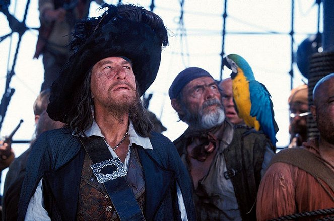 Pirates of the Caribbean: The Curse of the Black Pearl - Van film - Geoffrey Rush, David Bailie