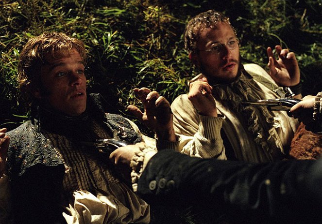 Kliatba bratov Grimmovcov - Z filmu - Matt Damon, Heath Ledger
