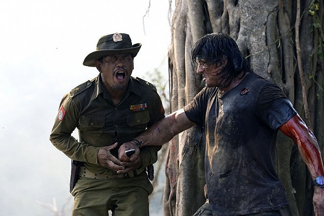Rambo: Do pekla a zpět - Z filmu - Maung Maung Khin, Sylvester Stallone
