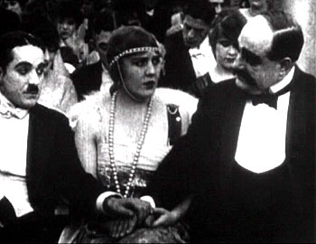 Charlot en el teatro - De la película - Charlie Chaplin, Edna Purviance