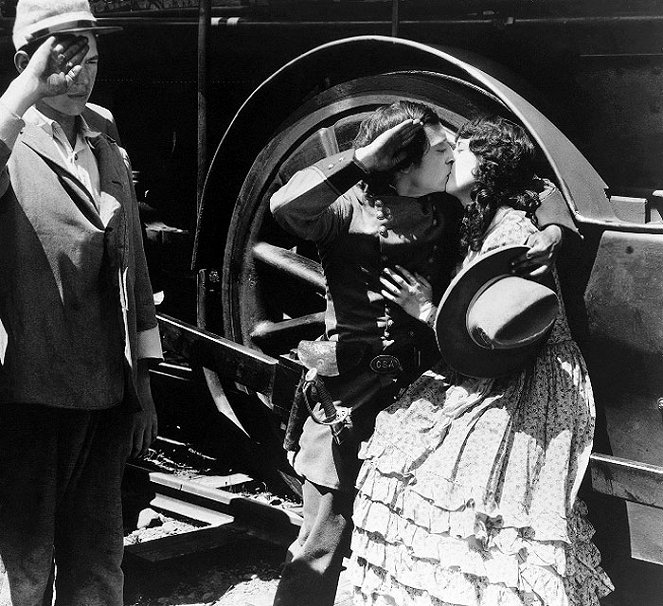 Frigo na mašine - Z filmu - Buster Keaton, Marion Mack
