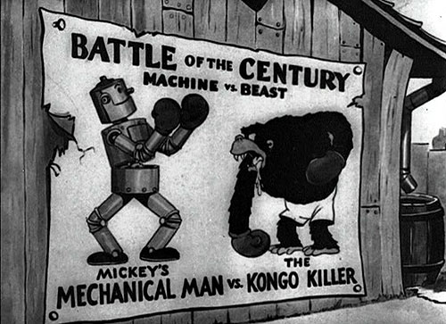 Mickey's Mechanical Man - De la película