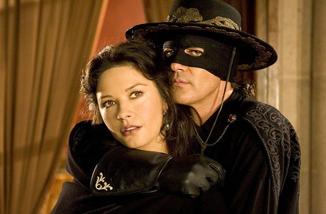 Legenda Zorro - Z filmu - Catherine Zeta-Jones, Antonio Banderas