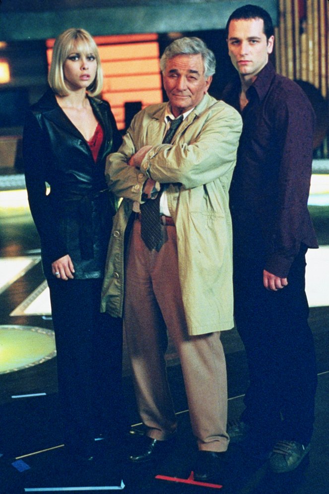 Columbo - Die letzte Party - Werbefoto - Jennifer Sky, Peter Falk, Matthew Rhys