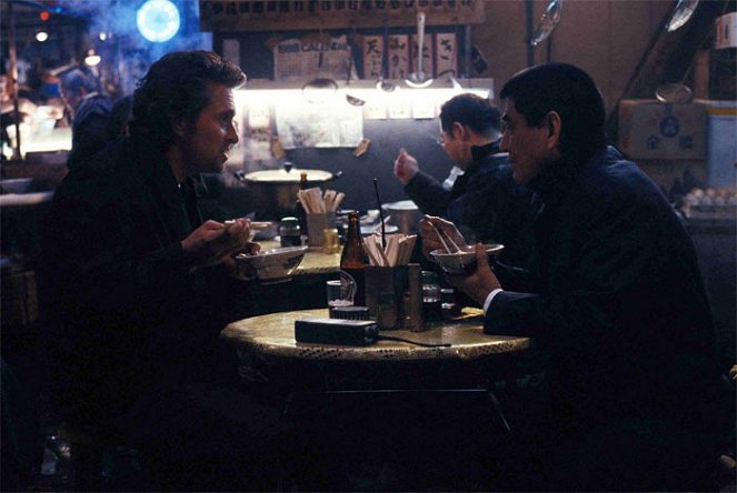 Čierny dážď - Z filmu - Michael Douglas, Ken Takakura