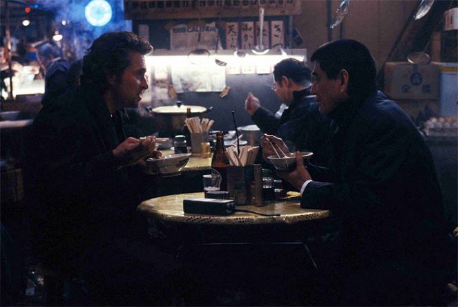 Black Rain - De la película - Michael Douglas, Ken Takakura