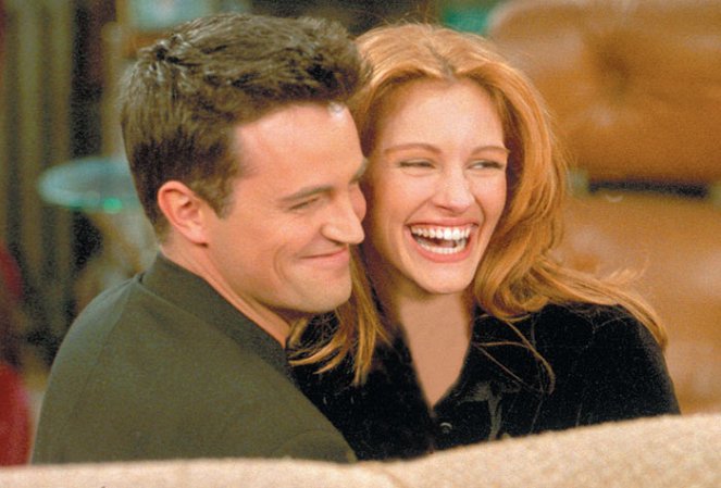 Friends - The One After the Superbowl: Part 2 - Van film - Matthew Perry, Julia Roberts