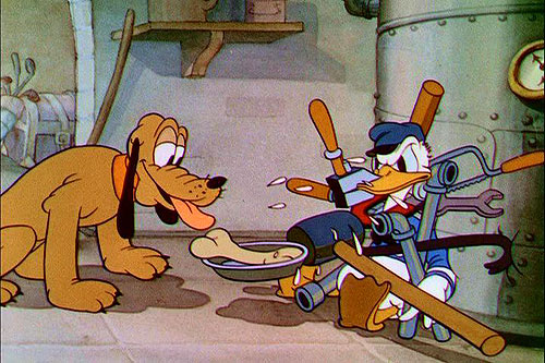 Donald and Pluto - De la película