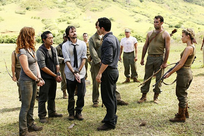 Lost - Filmfotos - Ken Leung, Jeremy Davies, Nestor Carbonell, Alexandra Krosney