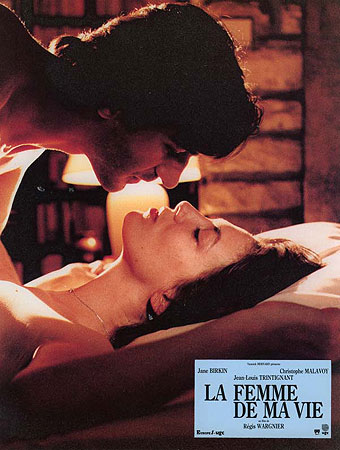 Žena mého života - Z filmu - Christophe Malavoy, Jane Birkin