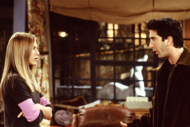 Amigos - Season 6 - En el que Chandler no puede llorar - De la película - David Schwimmer, Jennifer Aniston