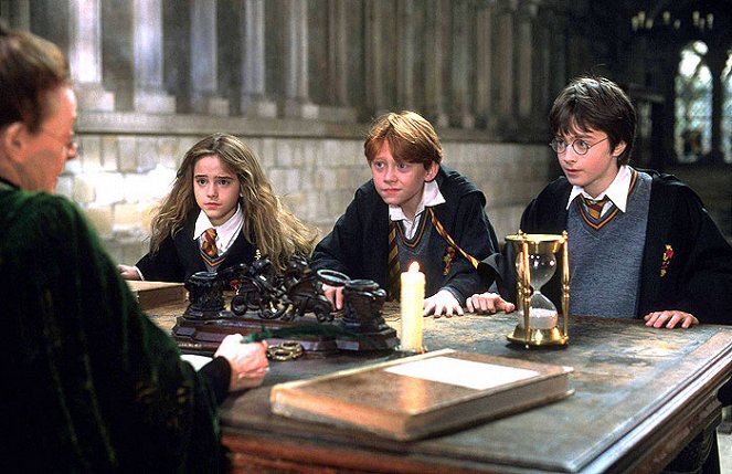 Harry Potter y la Piedra Filosofal - De la película - Emma Watson, Rupert Grint, Daniel Radcliffe